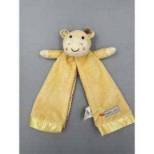Yellow Giraffe Lovey Plush Security Blanket Kids Preferred Healthy Baby